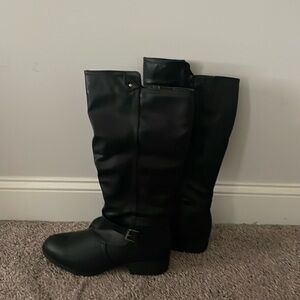 Black boots